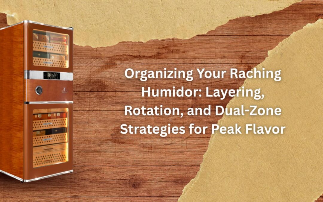 Organizing Your Raching Humidor: Layering, Rotation, and Dual-Zone Strategies for Peak Flavor