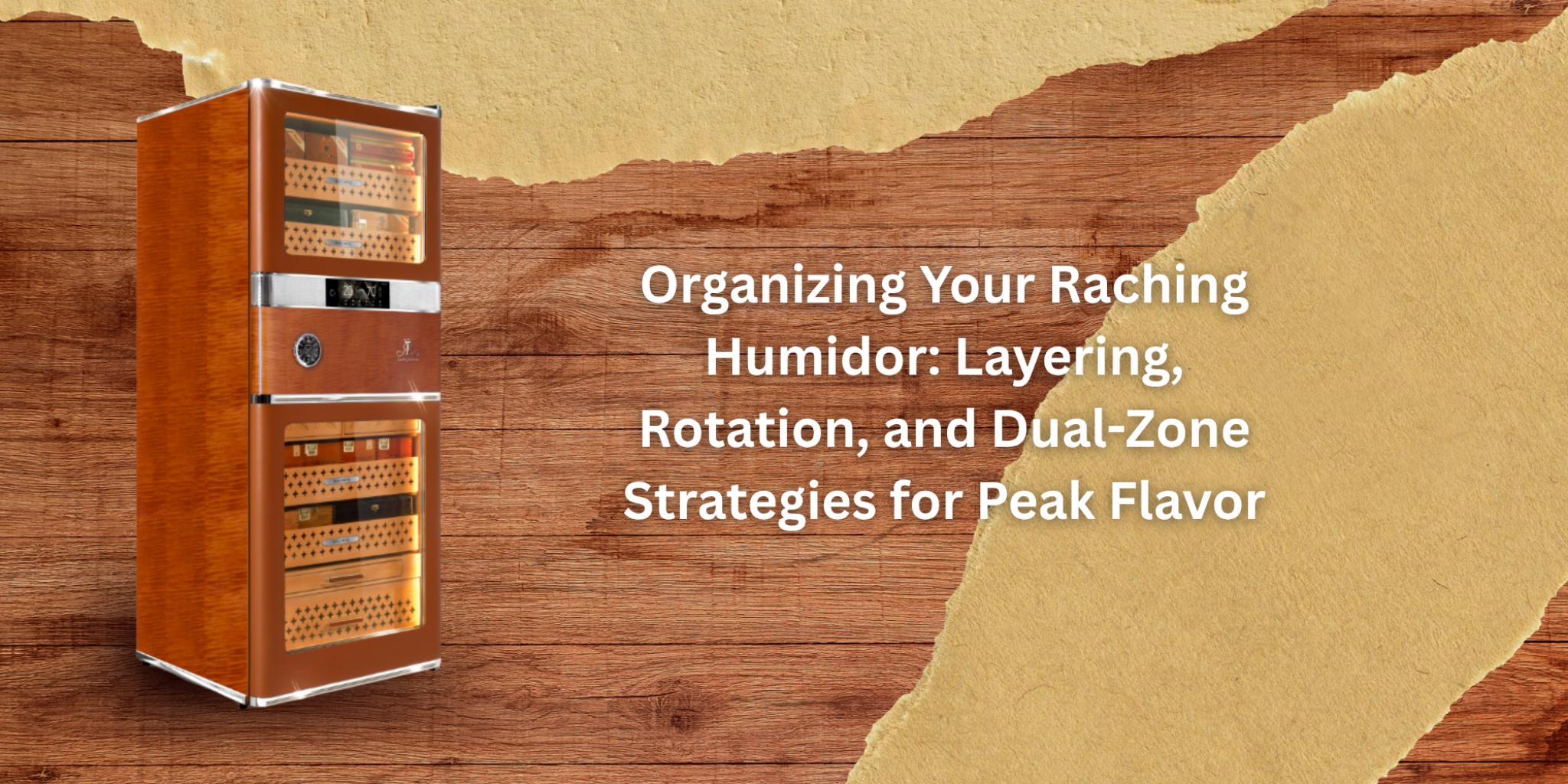 Organizing Your Raching Humidor: Layering, Rotation, and Dual-Zone Strategies for Peak Flavor