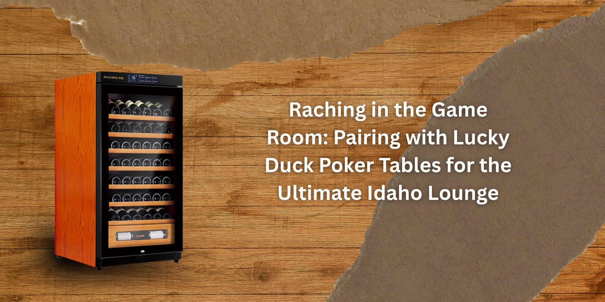 Raching in the Game Room Pairing with Lucky Duck Poker Tables for the Ultimate Idaho