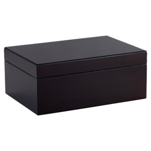 Humidor Supreme Forte Red Walnut Humidor 50-85 Cigar Capacity w/ 3 - Xikar-Boveda 84% Seasoning Packs