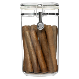 Acrylic Humidor Jar for Cigar Storage