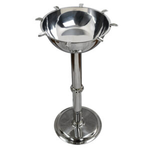 Stinky Herf Edition Floor Ashtray in Stainless Steel
