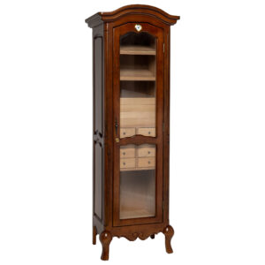 Humidor Supreme Display Antique Tower 3000 Cigar Capacity w/ HYDRA Kit