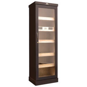 Humidor Supreme Commercial Humidor 2000 Cigar Capacity w/ Lights in Ebony