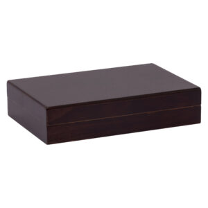 Humidor Supreme Mahogany Travel Humidor  5 Cigar Capacity w/ 1 -  Xikar-Boveda 84% Seasoning Pack