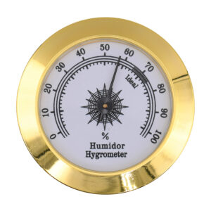 Glass Hygrometer Round