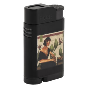 Havana Beauties Delight Palió Ballista Black Tabletop Lighter