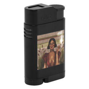 Havana Beauties Fascination Palió Ballista Black Tabletop Lighter
