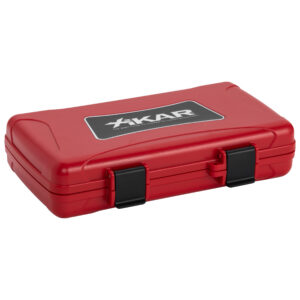 Xikar Red 5 Cigar Capacity Travel Humidor