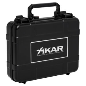 Xikar Black 20 Cigar Capacity Travel Humidor