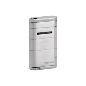 Xikar Allume Single Lighter in Steel Silver