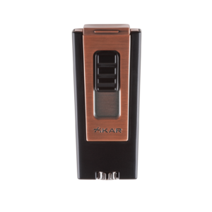Xikar Trezo Triple Lighter in Vintage Bronze
