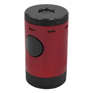 Xikar Volta Quad Tabletop Lighter in Daytona Red