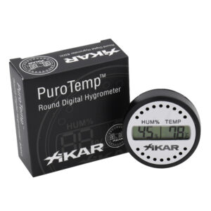 Xikar Round Digital Hygrometer